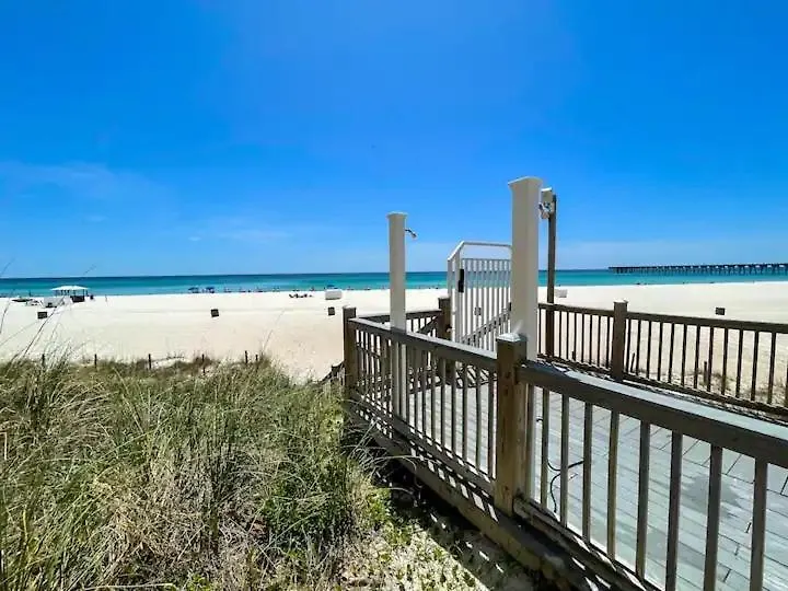 Beachfront Stunning View 100 Ft Long Swimming Pool Panama City Beach Daire